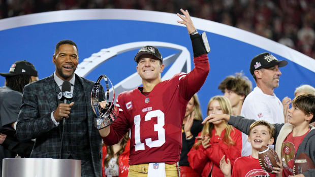 San Francisco 49ers quarterback Brock Purdy